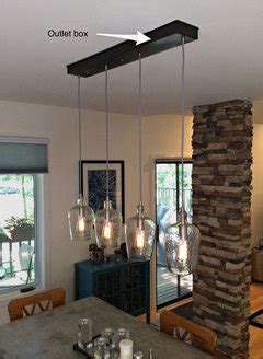 dining room light hide electrical box|off center dining room lighting fixtures.